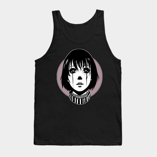 Gothic doll Tank Top by HeichousArt